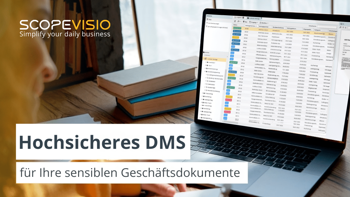 Sicheres Dokumentenmanagement | Scopevisio Documents